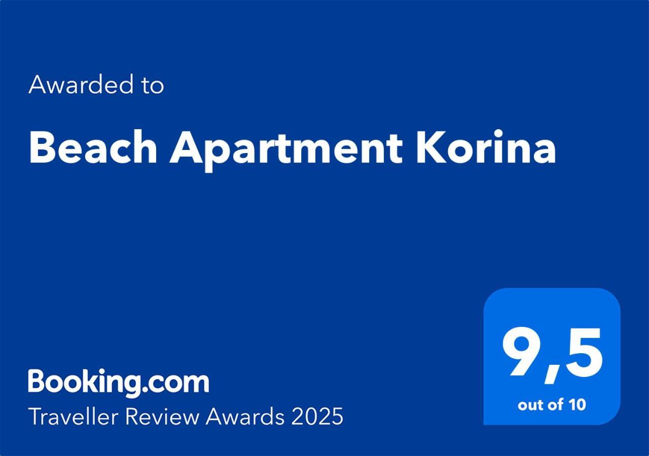 Beach Apartment Korina Sumpetar Εξωτερικό φωτογραφία